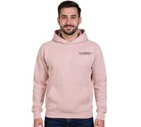 SUBLEVEL Herren Kapuzen-Pullover Baumwoll-Hoodie mit Eingriffstaschen Sweater H10014T21326A1 13300 Rosa S