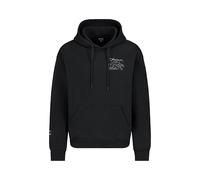 Sublevel Herren Kapuzenpullover mit Stickerei Kapuze Dark-Grey L