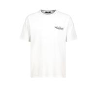 Sublevel Herren T-Shirt Kurzarm mit Worldwide-Print, Rundhals-Ausschnitt, Regular Fit, Baumwoll-Mix White XXL