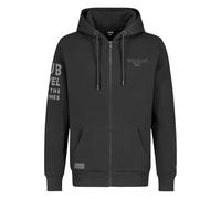 Sublevel Herren Zip Kapuzenpullover NIK Black H10608BC21524A4NO-S