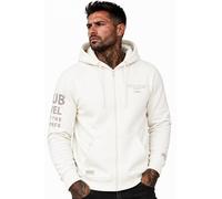 Sublevel Herren Zip Kapuzenpullover NIK Offwhite H10608BC21524A1NO-M