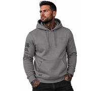 Sublevel Herren Zip Kapuzenpullover Tim December Grey H10608BC21525A2NO-XXL