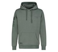 Sublevel Herren Zip Kapuzenpullover Tim Forest Green H10608BC21525A3NO-L
