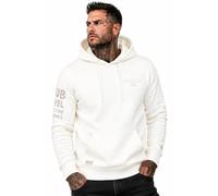 Sublevel Herren Zip Kapuzenpullover Tim Offwhite H10608BC21525A1NO-L