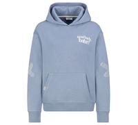 Sublevel Damen Hoodie Kapuzenpullover Oversize middle-blue XL