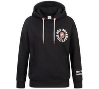 Sublevel Hoodie Sweater Kapuzenpullover Übergangs Kapuzen Sweatshirt Backprint mit Motive, Farbe:20J-Dark Grey, Größe:M (38)