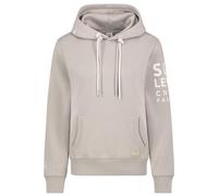 Sublevel Hoodie Sweater Kapuzenpullover Übergangs Kapuzen Sweatshirt, Farbe:Beige, Größe:S (36)