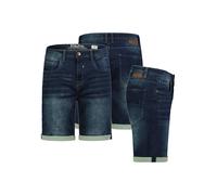 Sublevel Jeans-Bermudas in Dunkelblau - Größe W33 | Herren Shorts