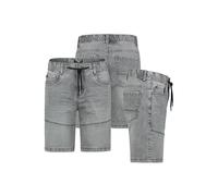 Sublevel Jeans-Bermudas in Hellgrau - Größe W29 | Herren Shorts