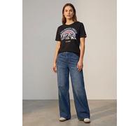 Sublevel Jeans - Comfort fit - in Dunkelblau - Größe S | Damenjeans