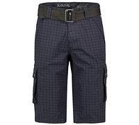Sublevel Klassische Cargo Shorts mit Gürtel und Seitentaschen