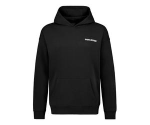 Sublevel OVERSIZE SWEAT HOODIE WITH FRONT AND BACK PRINT Kapuzenpullover schwarz in S