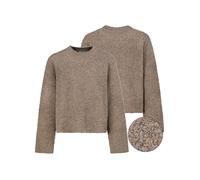 Sublevel Pullover in Braun - Größe L | Damen Pullover Cardigans