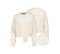 Sublevel Pullover in Creme - Größe L | Damen Pullover Cardigans