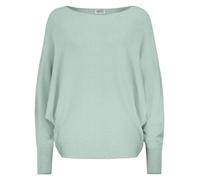 Sublevel Damen Strickpullover - Oversize Pullover mit Fledermausärmeln im Lässigen Look Light-Green M/L