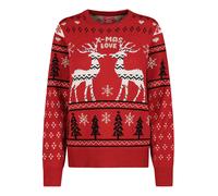 Sublevel Pullover in Rot - Größe L | Damen Pullover Cardigans