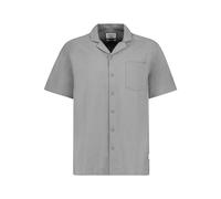 Sublevel SEERSUCKER RESORT SHIRT Kurzarmhemd taupe in L