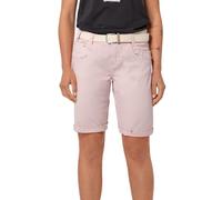 Sublevel Sommer Stoffbermuda mit Flechtgürtel viele Farben Light-Rose L