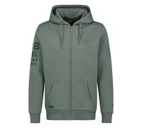 SUBLEVEL Sweat Zip Hoodie für Herren, Urban Edition mit Kapuze und Print Details