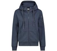 Sublevel Sweatjacke Hoodie Sweater Kapuzenpullover Übergangsjacke Frühlings, Farbe:Navy, Größe:M (38)