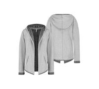 Sublevel Sweatjacke in Grau - Größe XXL | Damen Sweatshirts Jacken