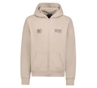 Sublevel Sweatjacke in Sand - Größe S | Herren Sweatshirts Jacken