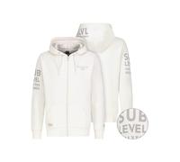Sublevel Sweatjacke "Nik" in Creme - Größe XXL | Herren Sweatshirts Jacken