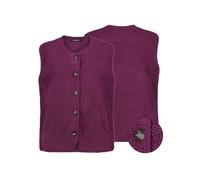 Sublevel Teddyweste in Lila - Größe M/L | Damenjacken