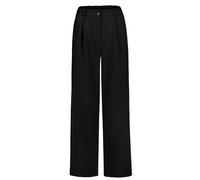 Sublevel Weite Anzugshose Elegante Hose Damen Frauen Stoffhose Bürohose Beuqme Freizeithose black S