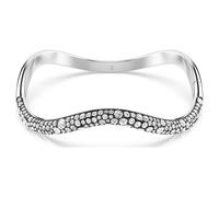 Sublima Armreif, Rundschliff, Weiß, Rhodiniert S