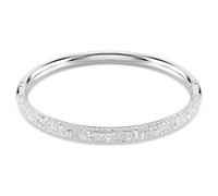 Sublima Armreif, Schnee-Pavé, Weiß, Rhodiniert S