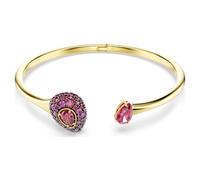 Sublima Armreif, Tropfenschliff, Rot, 18K goldbeschichtet S