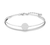 Sublima Armreif, Weiß, Rhodiniert OS