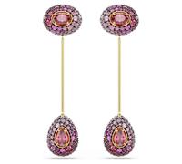 Sublima Drop-Ohrhänger, Tropfenschliff, Rot, 18K goldbeschichtet OS