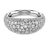 Sublima Ring, Weiß, Rhodiniert 55