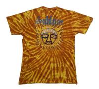Sublime T Shirt Sun Face Band Logo new Official Unisex Tie Dye Orange, orange, XL