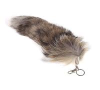 SUCHUANGUANG Hot Large Fox Schwanz Pelz Quaste Tasche Tag Schlüsselbund Riemen Kette Neu imitieren Fuchs Fell Fuchs Schwanz