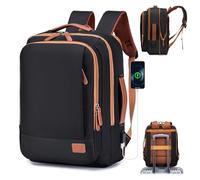 SUCIKORIO 40x30x15cm British Airways Air France Erweiterbarer 5cm 40x30x20cm Wizzair Vueling Reiserucksack Handgepäck Flugzeug Damen Herren Wasserdicht Oxford Travel Laptop Rucksack 15,6 Zoll Mit USB