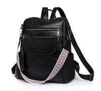 SUCIKORIO Leder Rucksack Damen Klein, 2 in 1 Rucksack Handtasche Elegant Wasserdicht Cityrucksack Damen Mini Rucksäcke Modern Reiserucksack Rucksackhandtaschen für Reisen, Arbeit, Schule