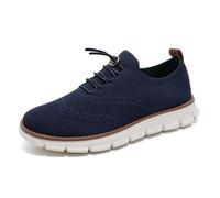 Sudychen Breeze Urban Schuhe Herren Mesh Oxford Business Casual Leichte Slip on Sneakers Atmungsaktive Anzugschuhe Wearbreeze Schuhe Sommer