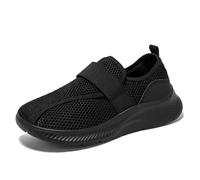 Sudychen Damen Slip On Schuhe Leichte Weit Walkingschuhe Atmungsaktive Mesh Freizeitschuhe Bequem Casual Outdoor Jogging Turnschuhe Sommer