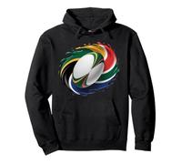 Südafrika Rugby Südafrika Flagge Rugby Herren Damen Kinder Pullover Hoodie