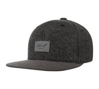 Suede 6 Panel Snapback Cap by Reell anthrazit One Size
