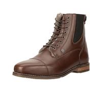 SUEDWIND FOOTWEAR Florentina BZ Lace Merino Stiefelette - Italienisches Rindsleder - Lammfell-Winter-Schuh - Handarbeit - Braun 43