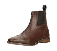 SUEDWIND FOOTWEAR Florentina FZ - Italienisches Rindsleder - Weiches Leder im Innenschuh - Karreeleisten - Einlegsohle - Handarbeit - YKK Zipper vorne - Braun 40