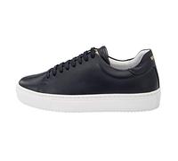 Suedwind® Sneaker Ashton - Handmade in Portugal - Premium-Qualität - Kalbsleder aus Italien - Hautverträglich & Atmungsaktiv, Herren-Schuh - Navy Blau - Gr. 43