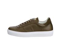 Suedwind® Sneaker Copenhagen - Handmade in Portugal - Premium-Qualität - Kalbsleder aus Italien - Hautverträglich & Atmungsaktiv, Unisex für Damen und Herren, Grün in Gr. 42