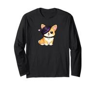 Süße Emo Corgi Chibi Kids Langarmshirt