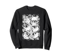 Süße Faultiere Dschungel Tierliebhaber Design Sweatshirt