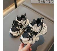 Süße Kontrast-Farben Sportschuhe in Rosa für Babys, weich und rutschfest, komfortabel